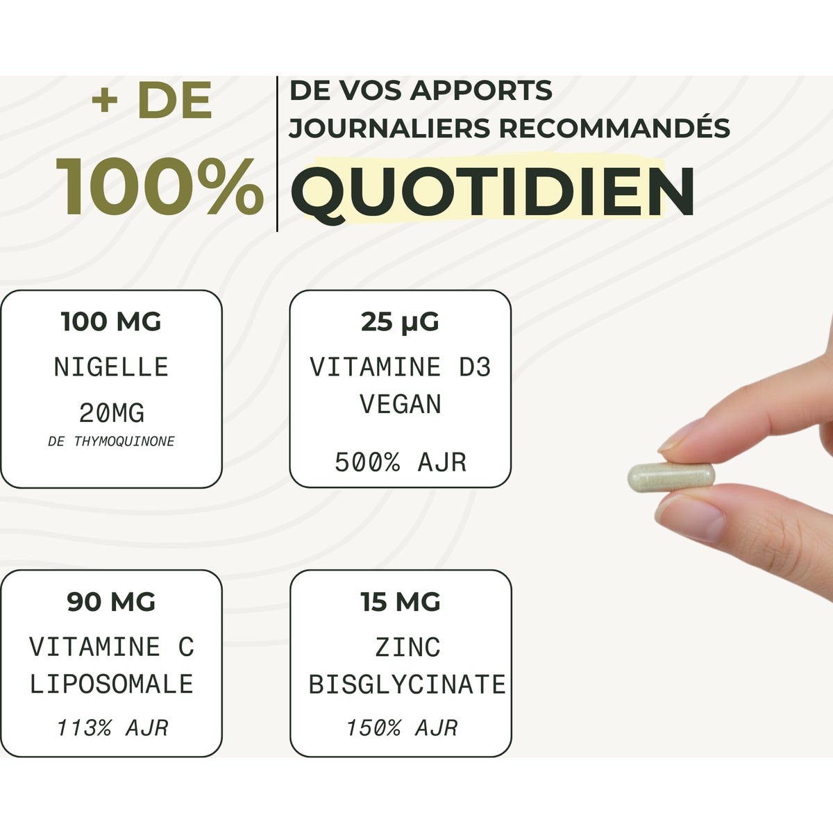 Tonus & Vitalité - 1 mois (30 gélules)