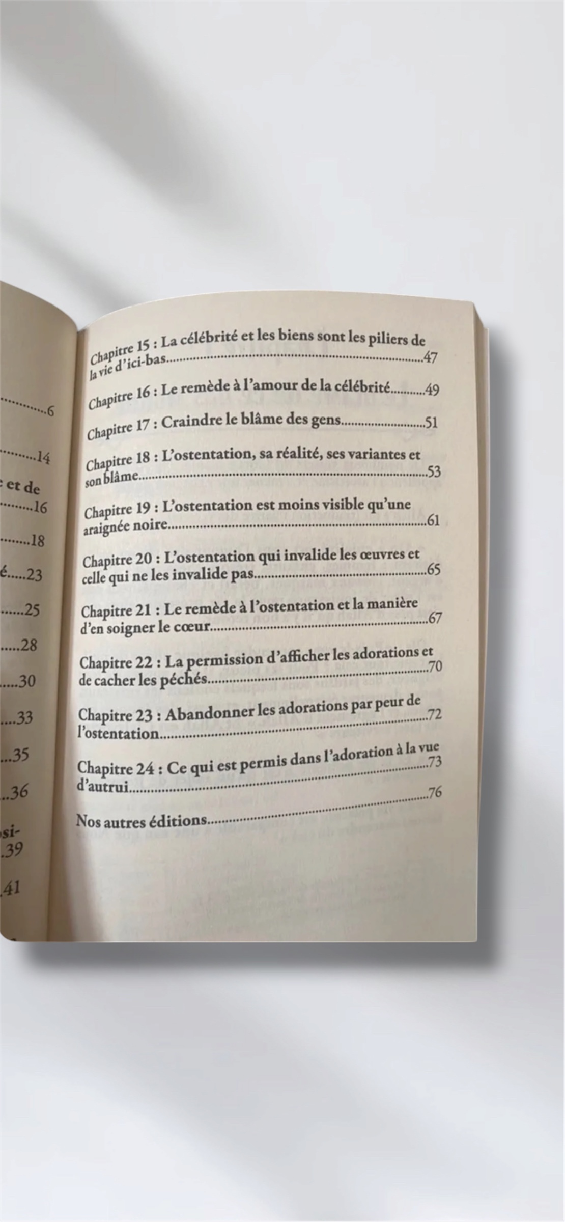 La vie d’ici-bas ses bienfaits et ses dangers  3