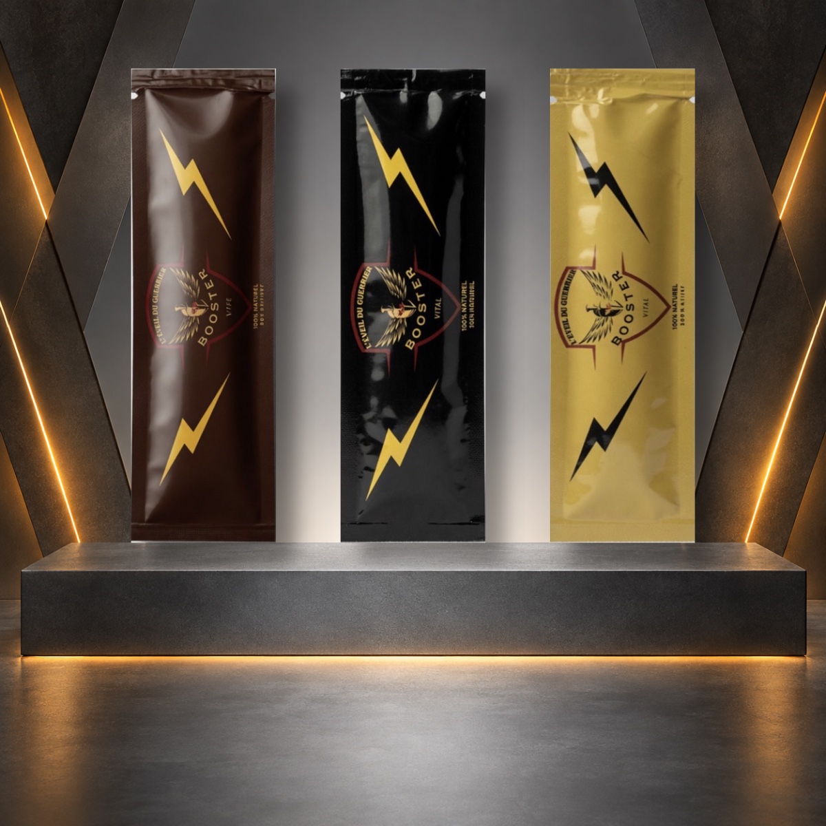 Miel énergisant naturel (pack de 3)