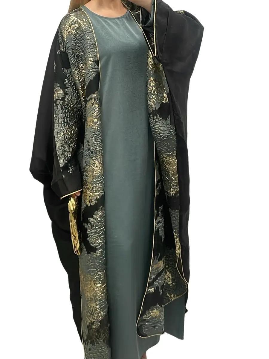 Ensemble luxury Vert - Boutique Qalamdress 4