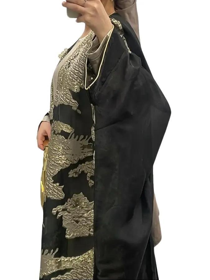 Ensemble Luxury Taupe Clair - Boutique Qalamdress 3