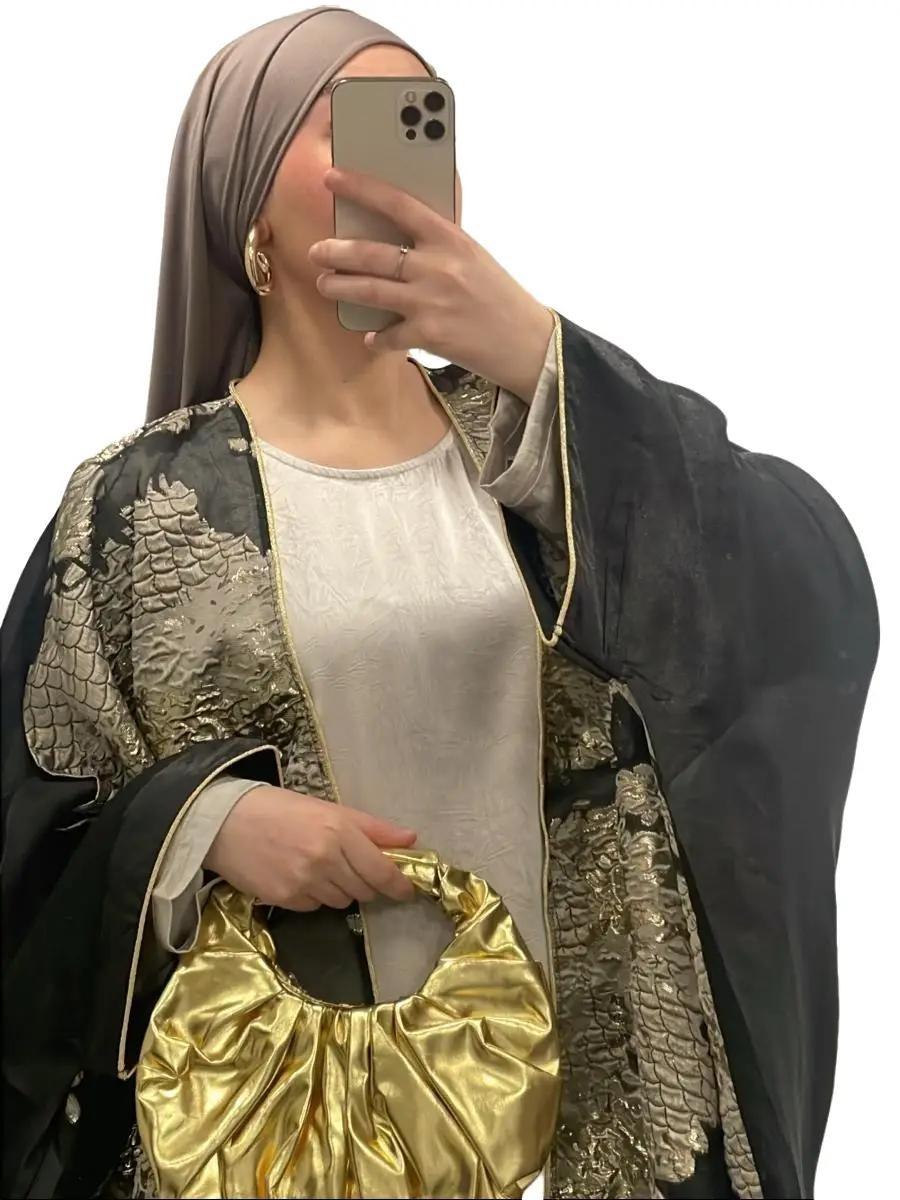 Ensemble Luxury Taupe Clair - Boutique Qalamdress 4