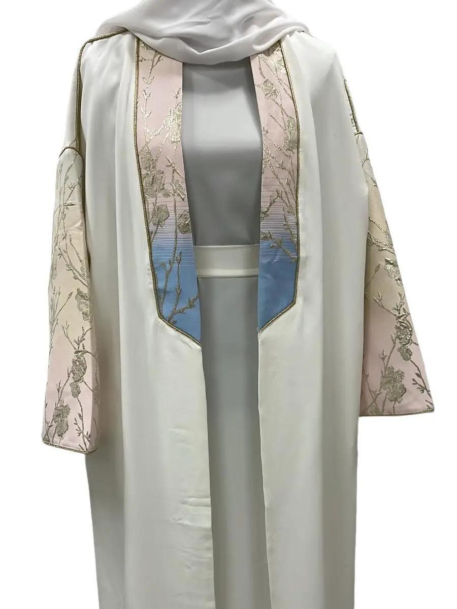 Kimono Bleu Élégance & Raffinement – Idéal Mariage & Soirée