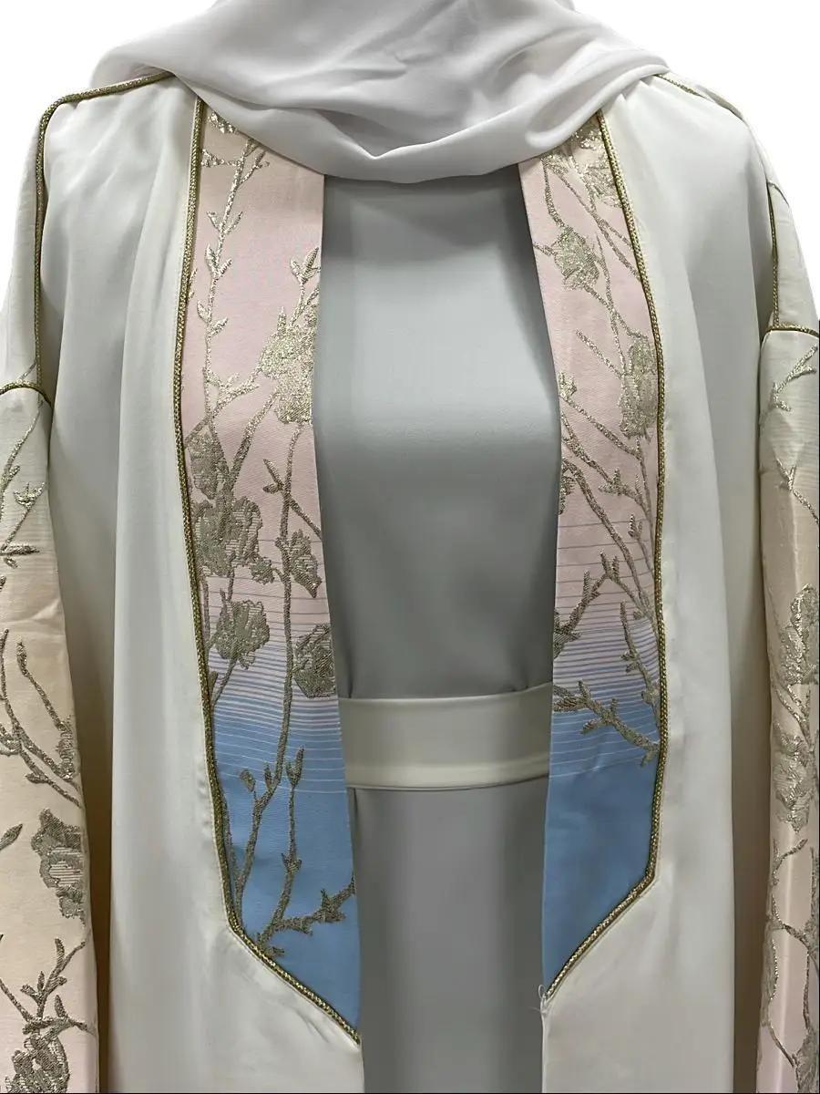 Kimono Bleu Élégance & Raffinement – Idéal Mariage & Soirée 3