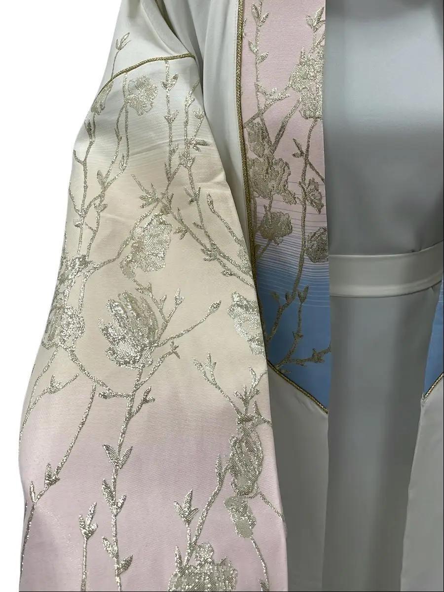 Kimono Bleu Élégance & Raffinement – Idéal Mariage & Soirée 4