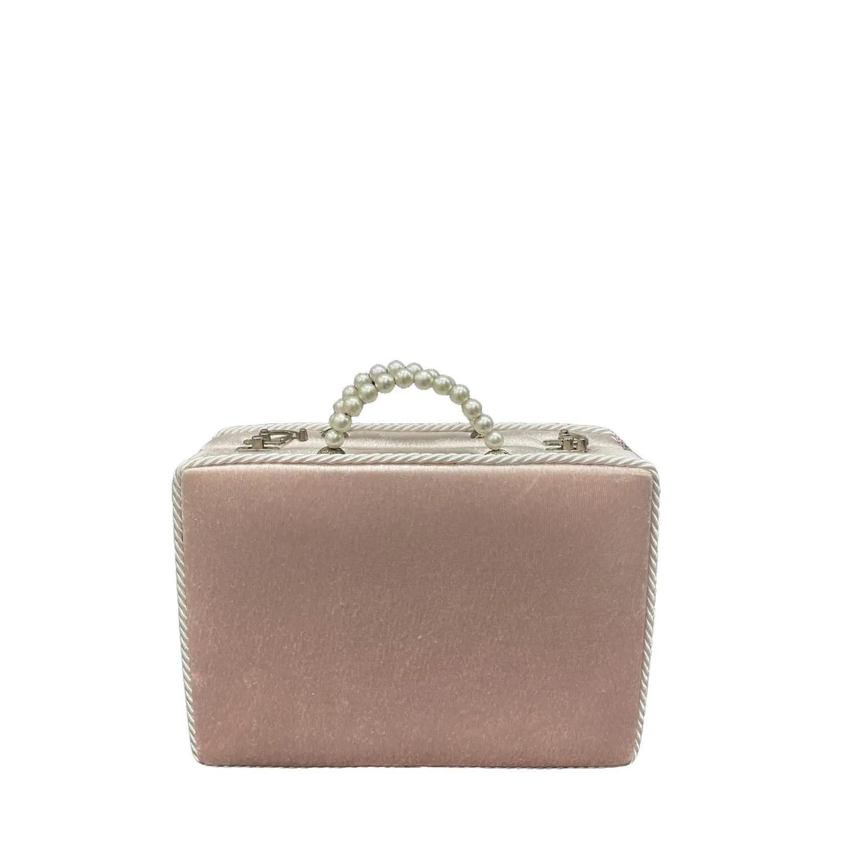 Valise Mariée Velours Perles – Coffret Bijoux Élégant 8