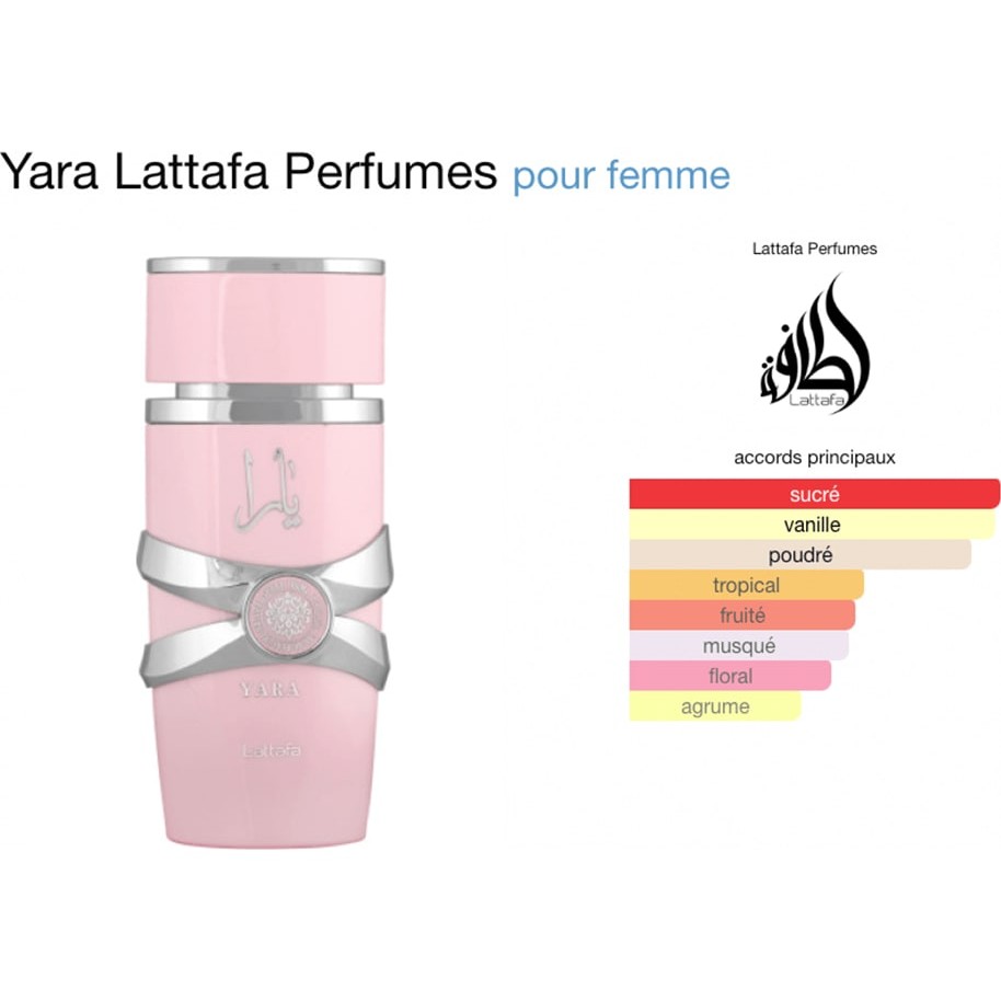 Yara Rose 50ml – Lattafa