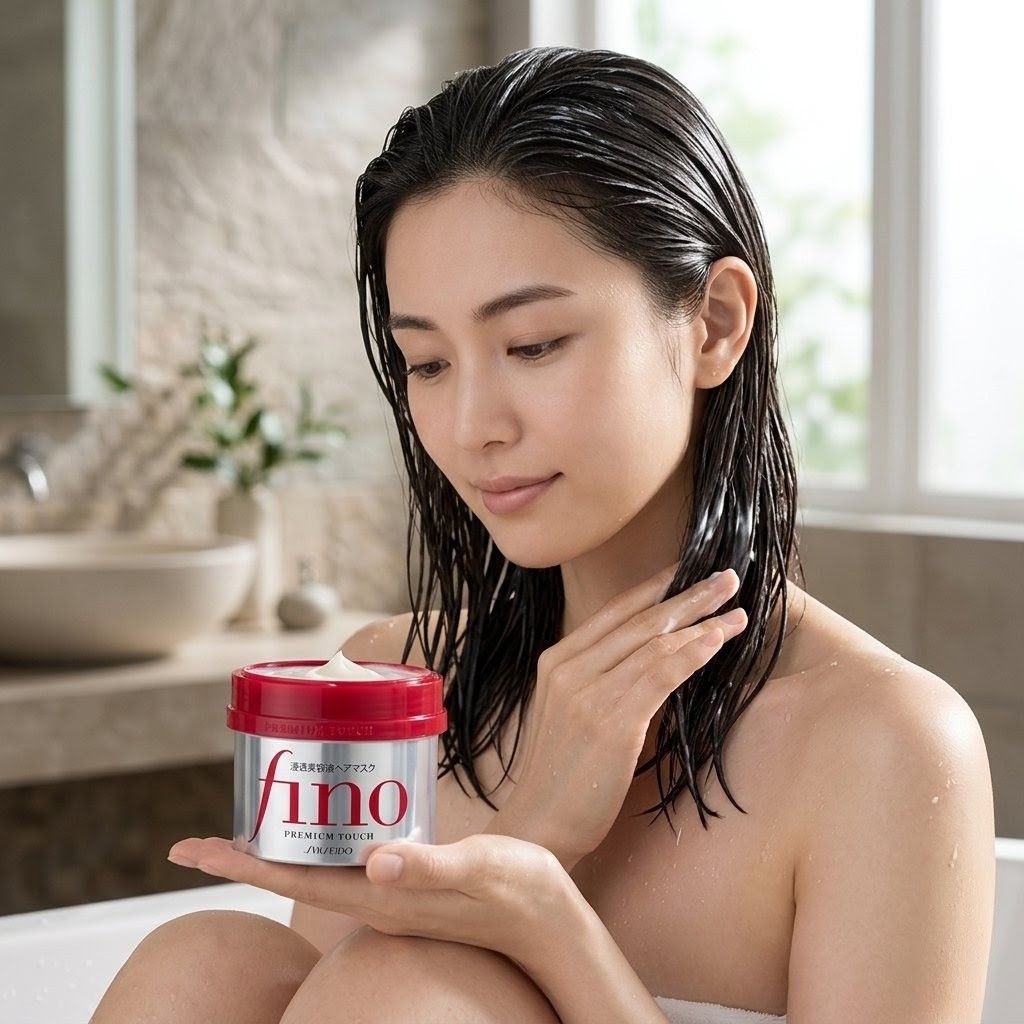 Fino Premium Touch Penetrating Essence Hair Mask 2