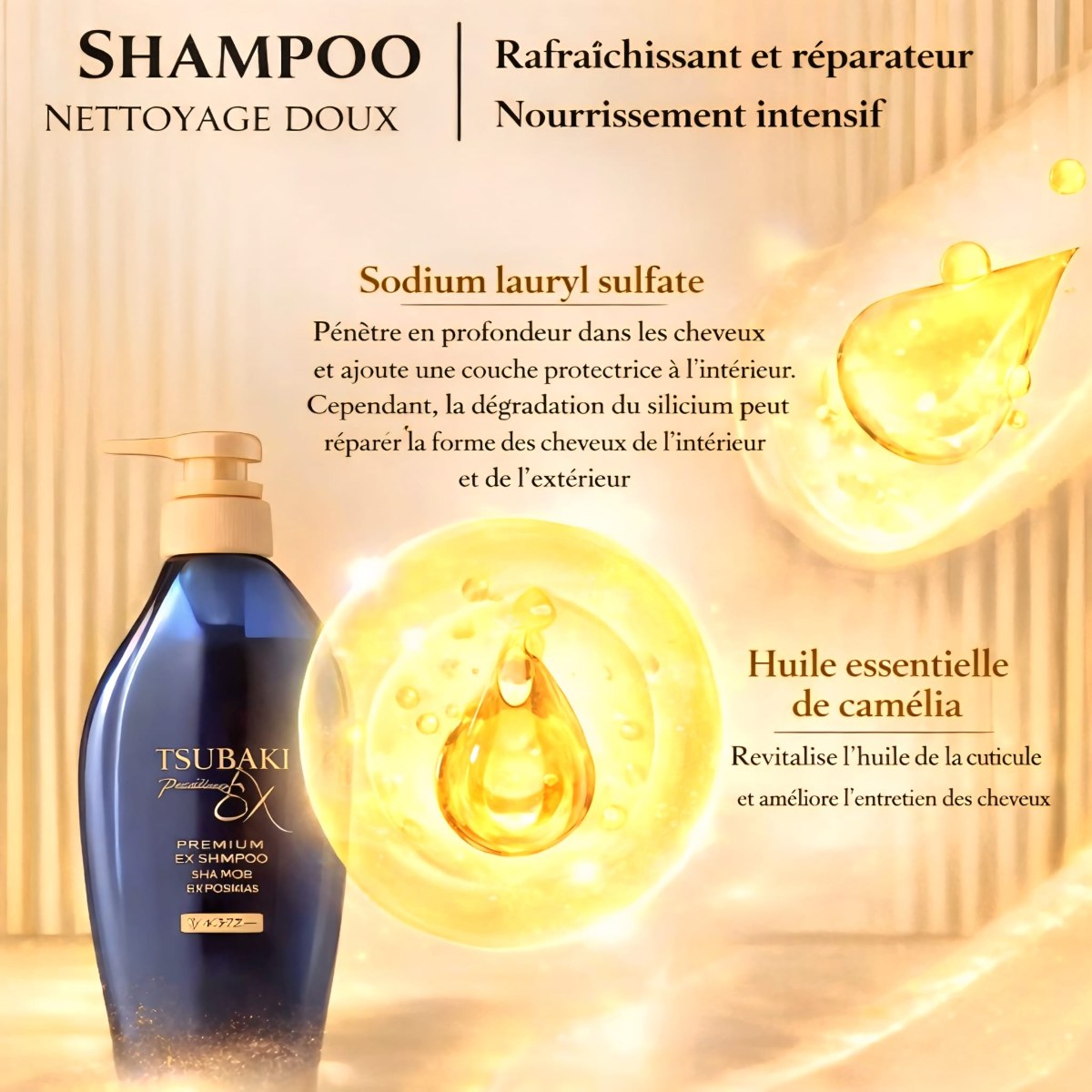 Tsubaki Premium EX Damage Care & Repair Shampoo