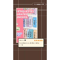 120 Étiquettes Coran Bilingues — Arabe & Français 4
