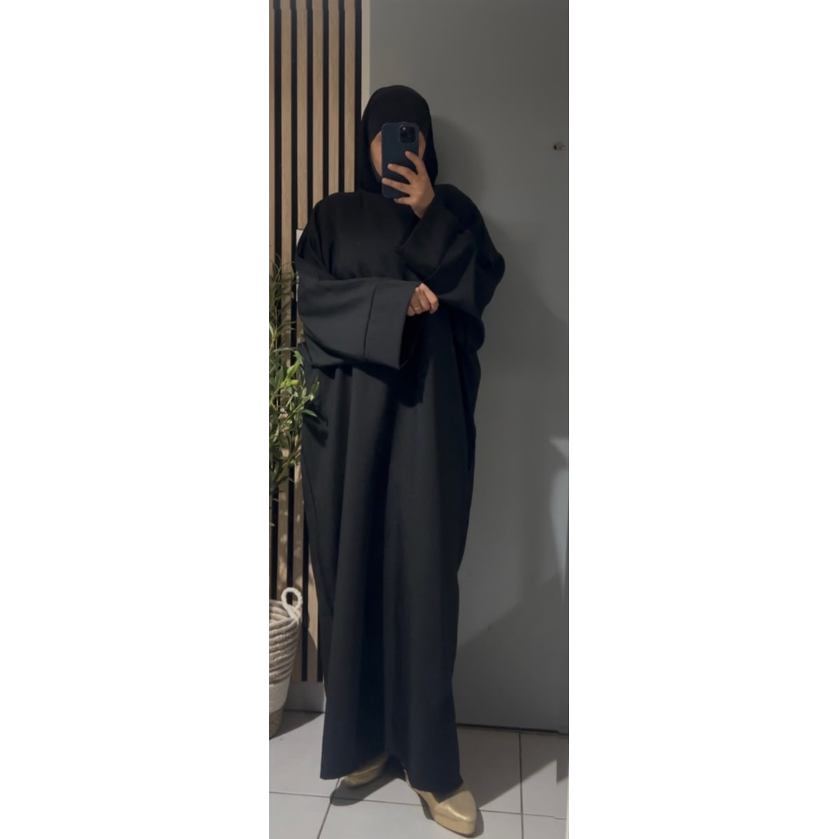 Abaya Basic – Qualité Premium & coupe mastour