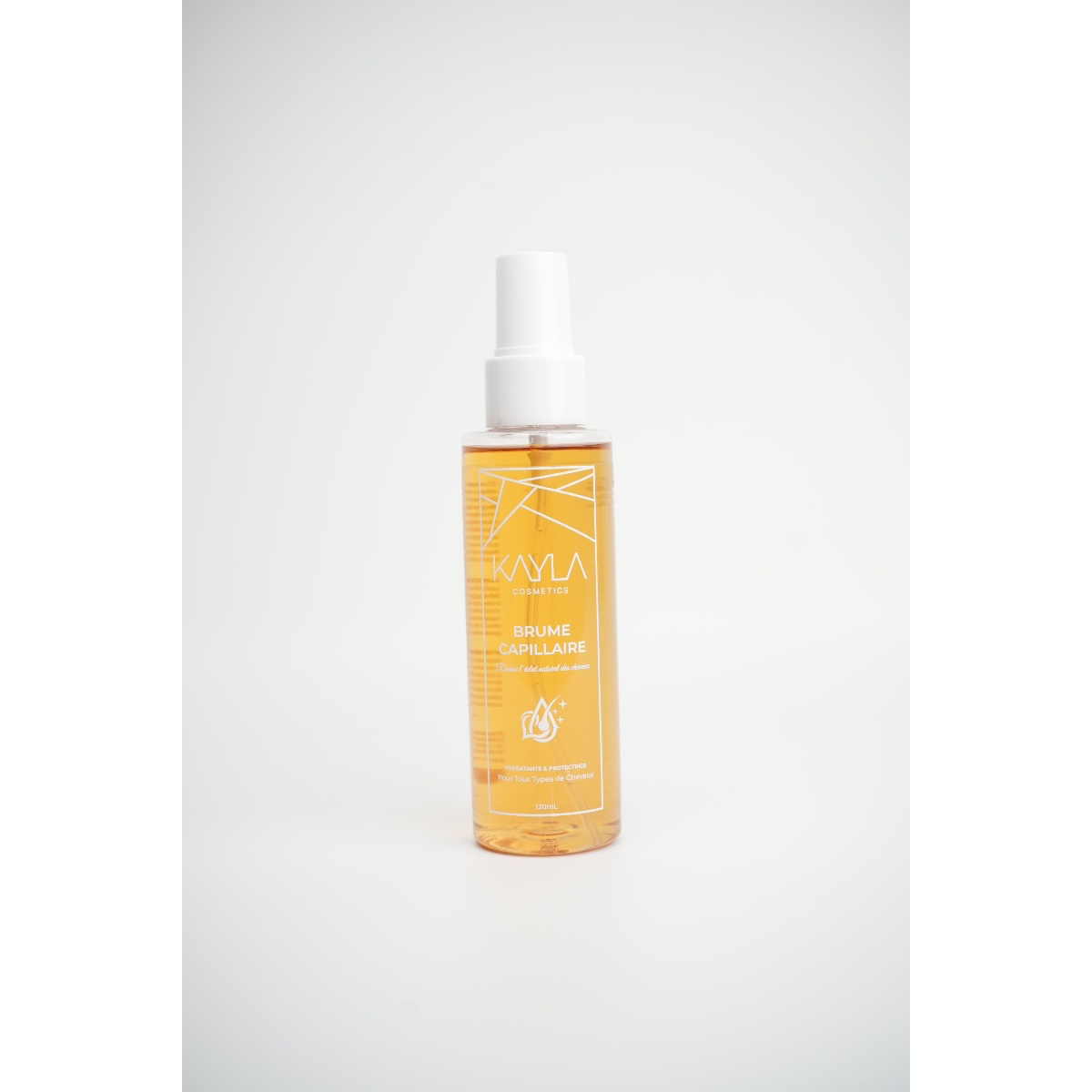 Brume capillaire vanille caramel musk et fève de tonka