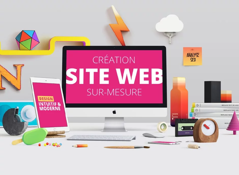 Création de site Web (E-commerce ou prestation de service)