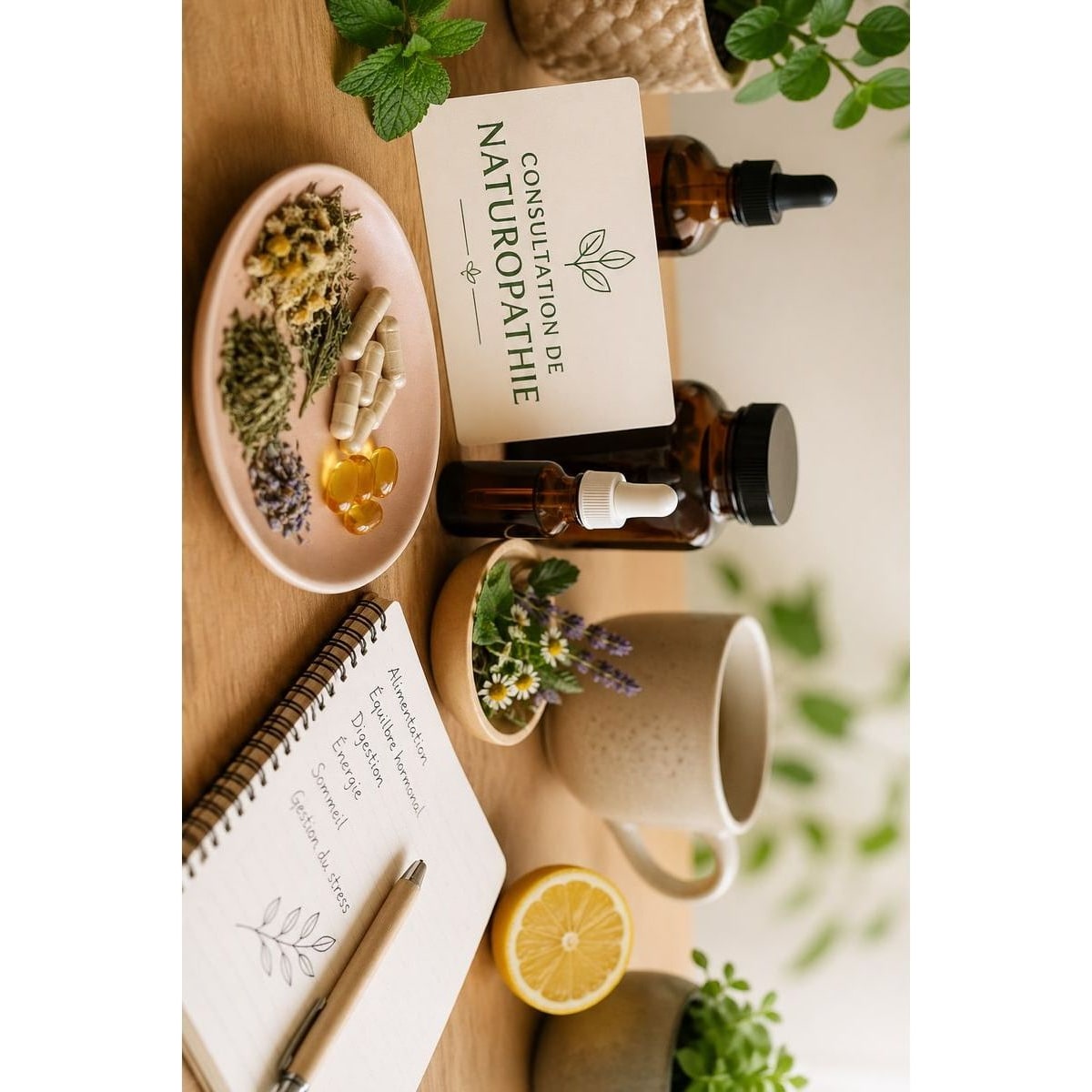 Consultation de Naturopathie initiale 
