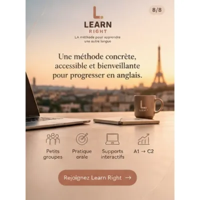 Cours d'anglais