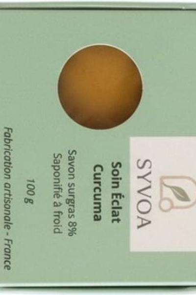 Savon Syvoa Soin Éclat Curcuma 