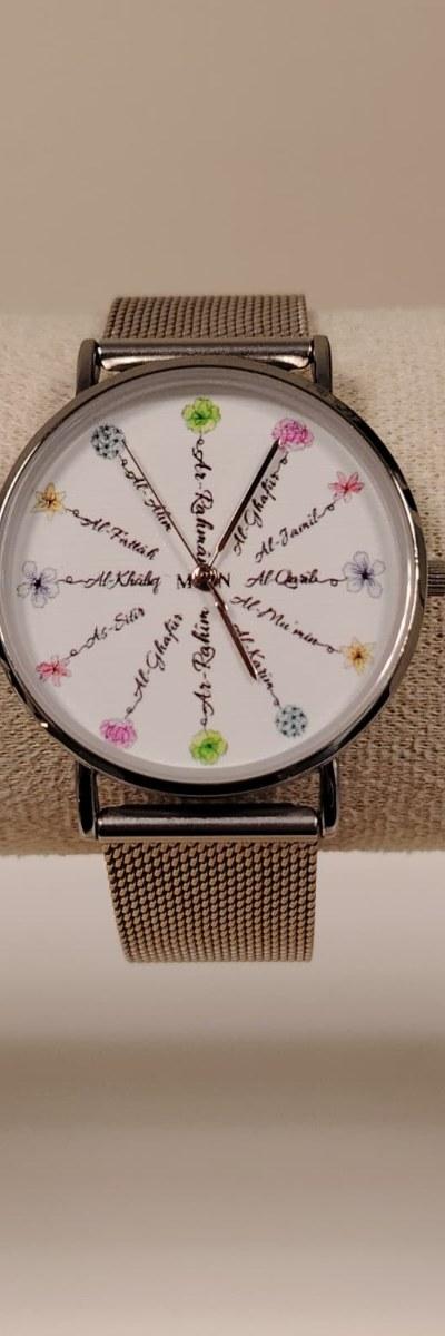 Montre Fantaisie "Cadran Attributs d'Allah"
