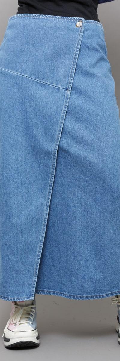 Jupe en jeans 