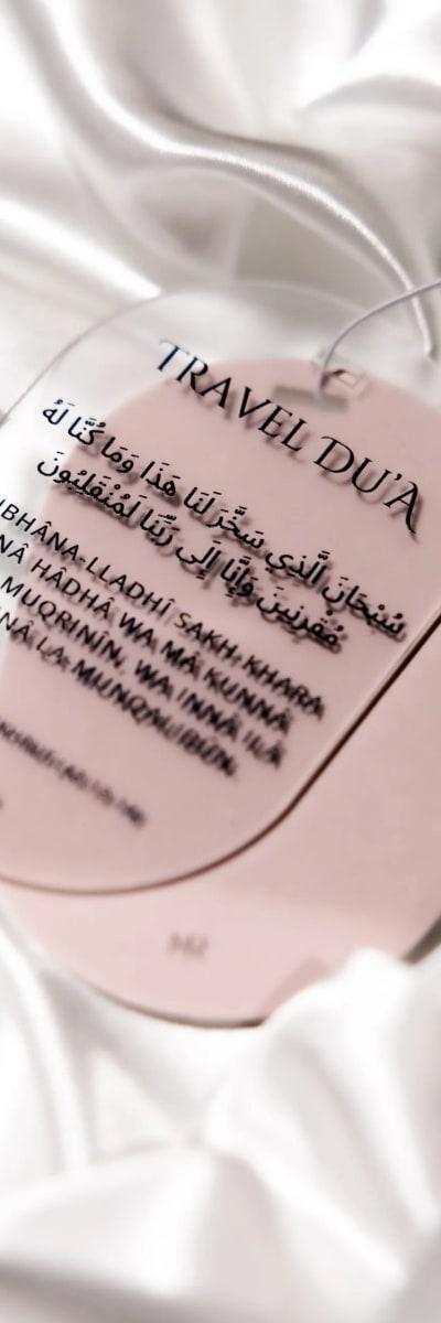 Duo Travel Du’a – Invocation du Voyage & Parfum Voiture