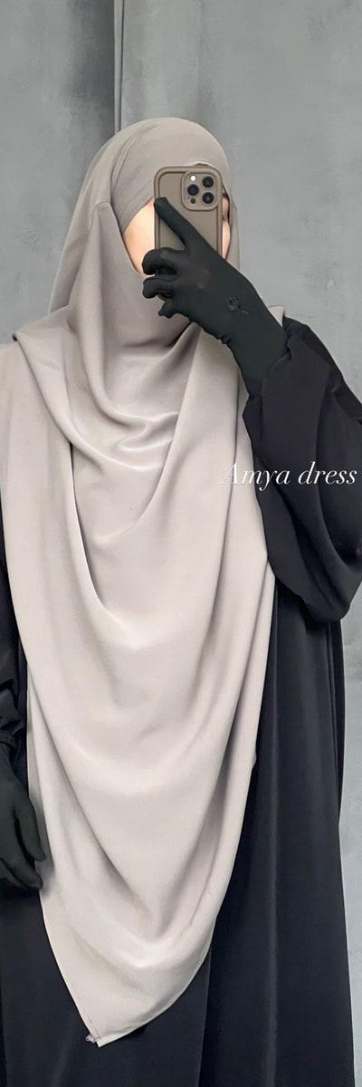 Khimar Maxi en Soie de Médine 