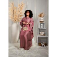 Abaya Strass - Rose