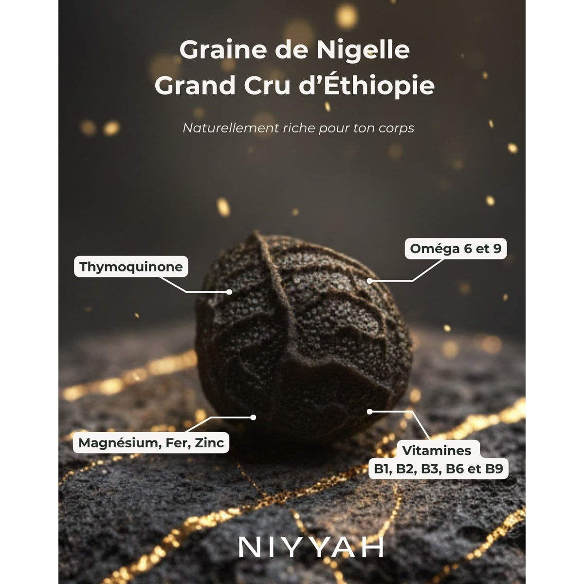 Graines de Nigelle Grand Cru d'Éthiopie 100g 4