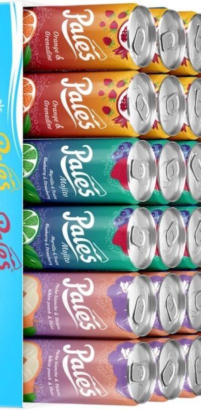 Pack mixte de 24 canettes 33 cl (5 variétés)
