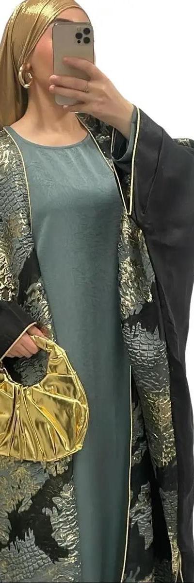 Ensemble luxury Vert - Boutique Qalamdress