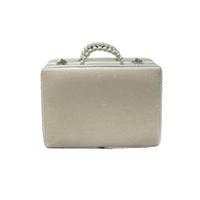 Valise Mariée Velours Perles – Coffret Bijoux Élégant