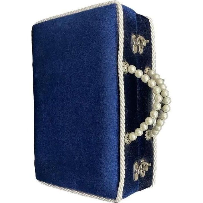 Valise Mariée Velours Perles – Coffret Bijoux Élégant 6