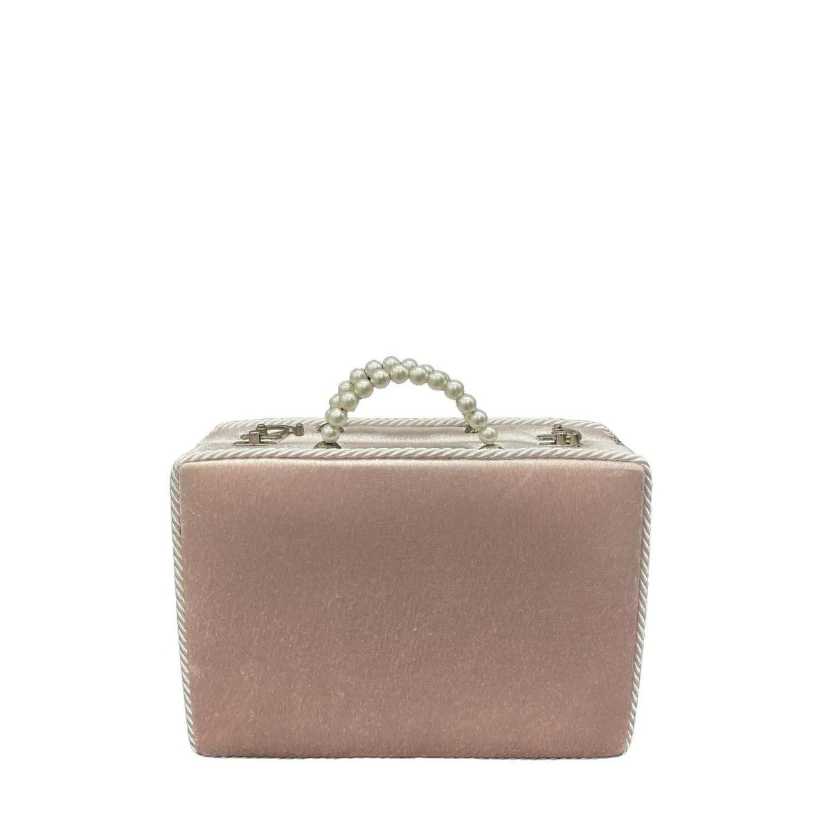 Valise Mariée Velours Perles – Coffret Bijoux Élégant 8