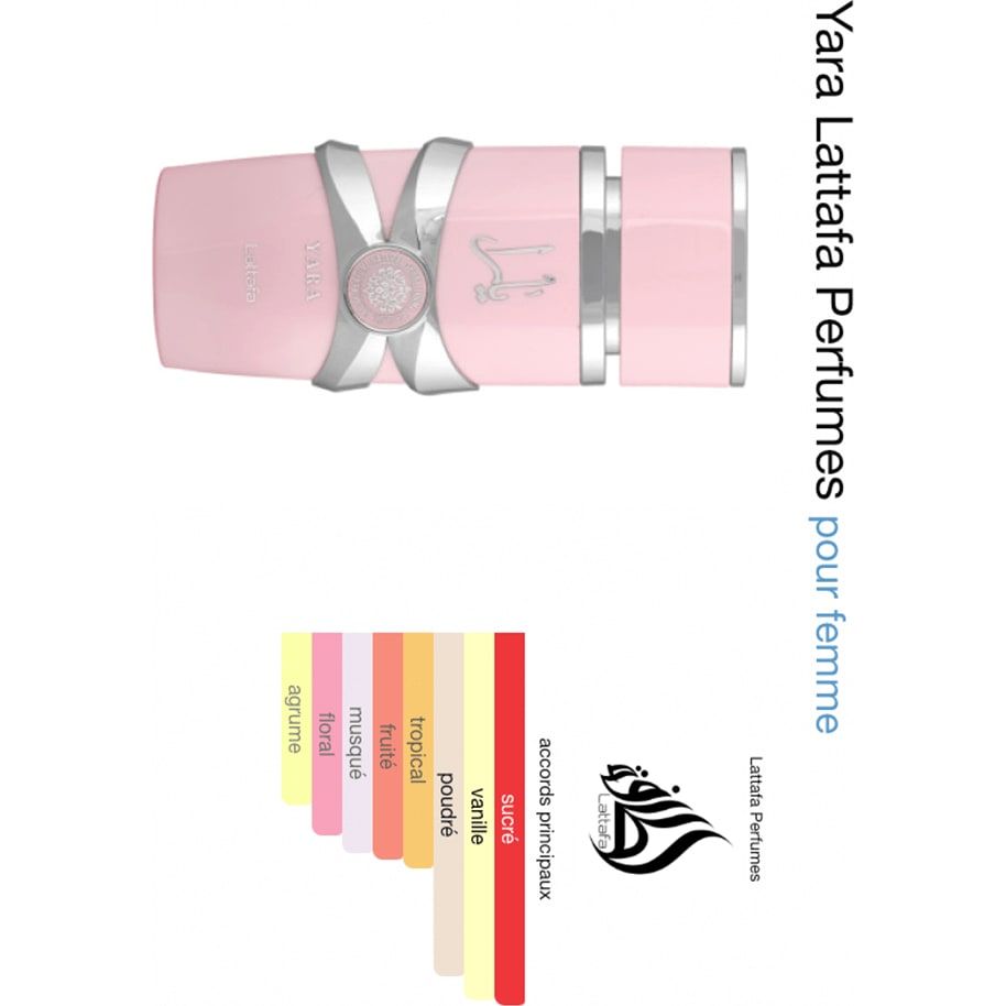 Yara Rose 50ml – Lattafa 2