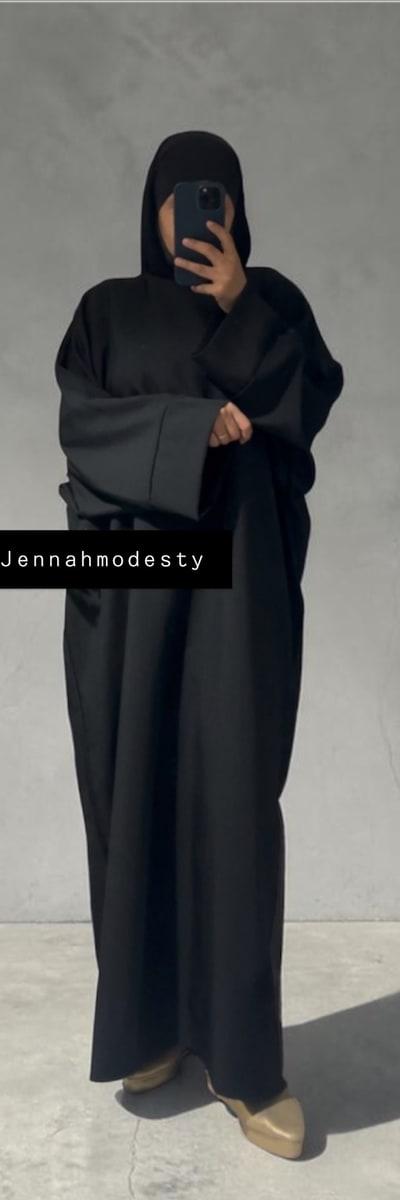 Abaya Basic – Qualité Premium & coupe mastour